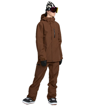 Volcom Snowboard Jacket - L Ins Gore-Tex (agave)