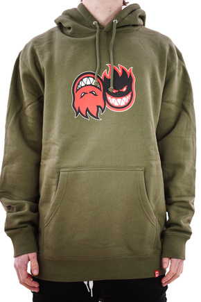 Spitfire Sweatshirt - Burnout Solid (chrome/multi)