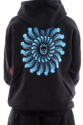 Spitfire x Atlantic Drift Sweatshirt - Jelly Classic Pullover Hoodie black