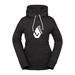 Volcom women's snowboard sweatshirt - Core Hydro HD (black)