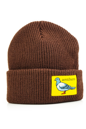 Anti Hero Cap - Lil Pigeon Label (brown/yellow)
