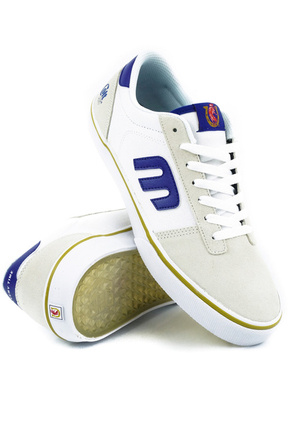 Etnies Shoes - Cali Vulc x Colt 45 (white/navy/gold)