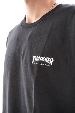 Thrasher T-Shirt - Little Thrasher (Black)