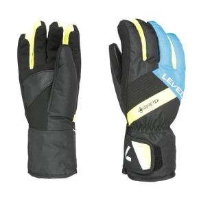 Level kids snowboard gloves -- Neo Gore-Tex JR. (light blue)