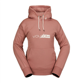 Volcom women's snowboard sweatshirt - Core Hydro HD (earth pink)