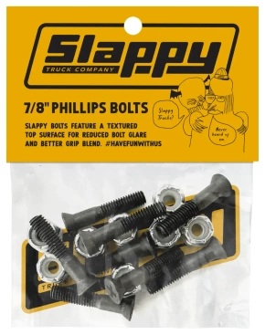 Slappy Assemblers - Phillips Bolts Hardware (black)