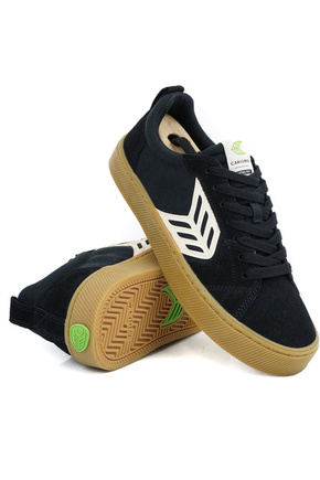 Cariuma Shoes - Catiba Pro Skate (gum black/ivory logo)