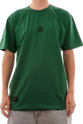 Elade T-shirt - Icon mini logo 3D green