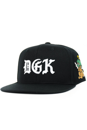 DGK baseball cap - Crazy Life Snapback (black)