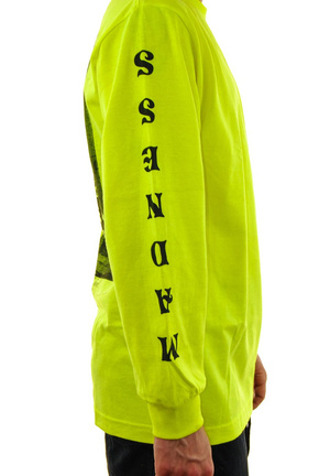 Longsleeve Madness - Trickle Down Premium safety green 