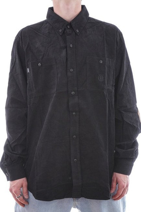 Theories - Utility Cord Shirt (Black)