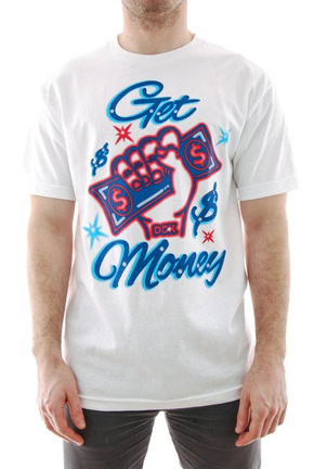DGK T-Shirt - Get Money White