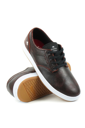 Emerica Shoes - The Romero Laced (black/red/black)