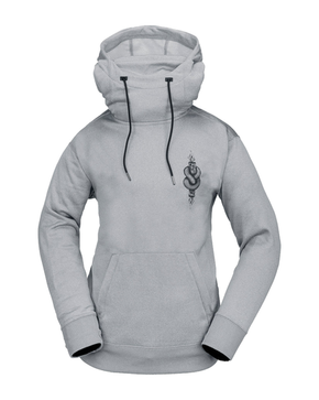 Volcom women's snowboard sweatshirt - Riding Hydro P/O (heather grey)