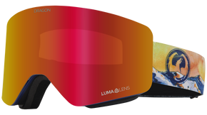 Dragon R1 OTG Goggles - Predator Lumalens Midnight & Lumalens Rose Lens