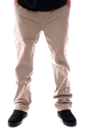 Etnies Pants - Essential Straight Chino Khaki