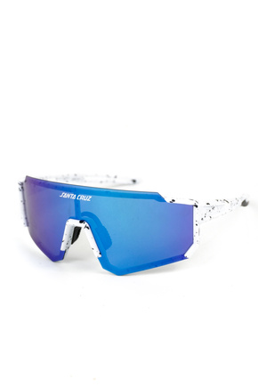 Santa Cruz Eyeglasses - Strip Racer (white/blue)