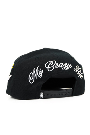 DGK baseball cap - Crazy Life Snapback (black)