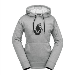 Volcom women's snowboard sweatshirt - Core Hydro HD (heather grey)