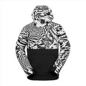Volcom snowboard sweatshirt - Hydro Riding HD (black/white)
