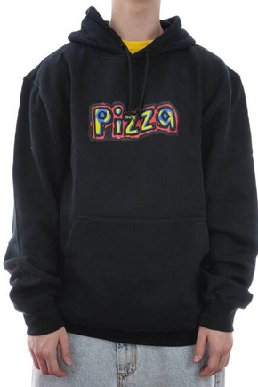 Pizza Skateboards Sweatshirt - Deaf (black)