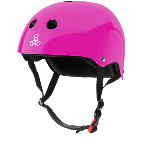 Triple eight helmet - The Certified Sweatsaver (pink glossy)