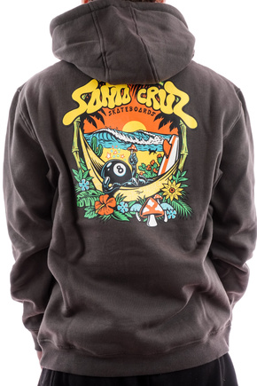 Santa Cruz sweatshirt -Winkowski 8Baller Trip (washed black)