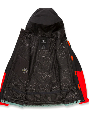 Volcom women's snowboard jacket - WMN Aris Ins Gore (green ash)
