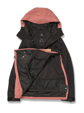 Volcom women's snowboard jacket - Ashfield Pullover (earth pink)