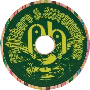 Antihero X Greensleeves Records Turntable Adapter - 45 rpm Adapter (rasta)