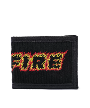 Spitfire Wallet - Flames Script Bifold (black)