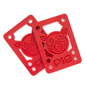 PIG Pads - 1/8" Hard Riser (red)