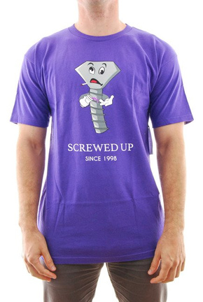 Diamond Supply Co T-shirt. - Screwed Up Purple