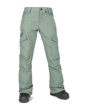 Volcom women's snowboard pants - Aston Gore-Tex (lichen green)