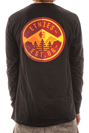 Etnies Longsleeve - 3 Pines (black)