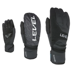 Level -Tempest I-Touch WINDSTOPPER® snowboard gloves (black)