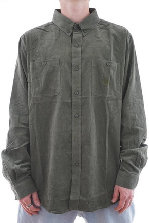 Theories - Utility Cord Shirt (Forest)
