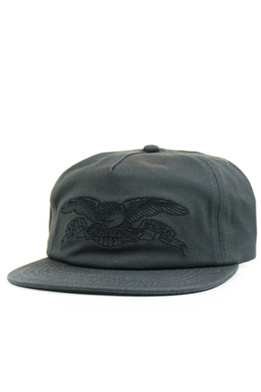 Antihero baseball cap - Basic Eagle (black/black)