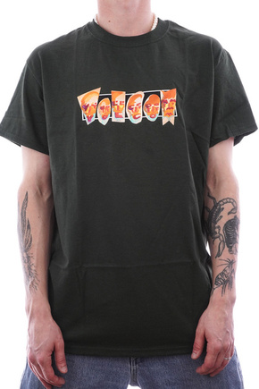 Volcom T-Shirt - Louie Lopez Faces (forest)