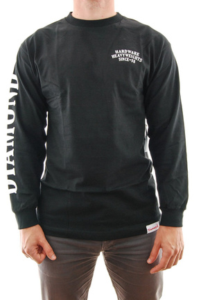 Diamond Supply Co Longsleeve. - Bulldogs Black