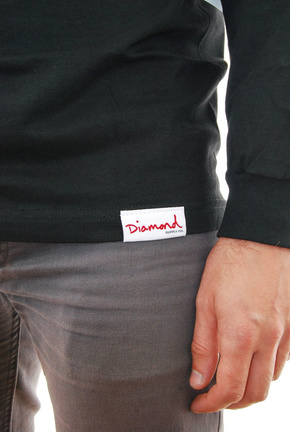 Diamond Supply Co Longsleeve. - Bulldogs Black