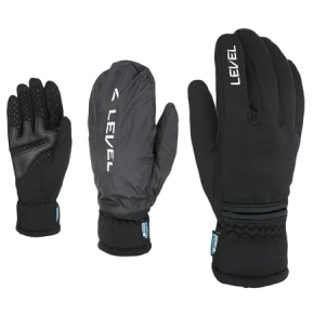 Level Snowboard Gloves - Trail Polartec I-Touch (black)