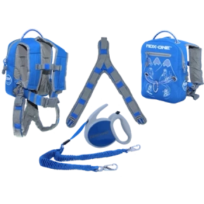 MDX ONE Backpack with Harness - The One Snowboard Harness (blue)