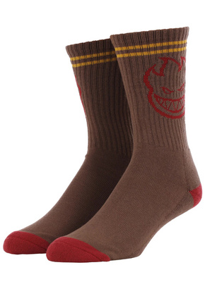 Spitfire Socks - BIGHEAD (brown/red/gold)