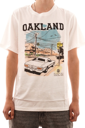 Element T-shirt - Oakland Wordwide SS (white)