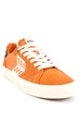 Cariuma Shoes - Catiba Pro 2.0 Burnt Orange Suede and Cordura Ivory Logo Navy Sneaker