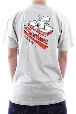 Antihero T-Shirt - The Sardine (new silver)