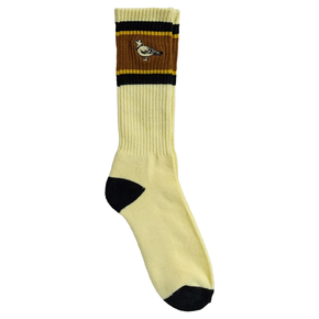 Anti Hero Socks - Scratch (cream/yellow)