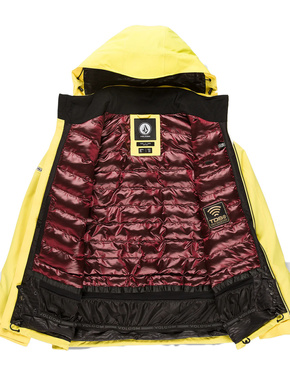 Volcom snowboard jacket - Quad Angle 2L Tds (citrone)