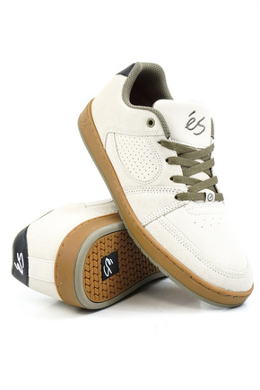 ÉS shoes - Accel Slim (white/black/gum)